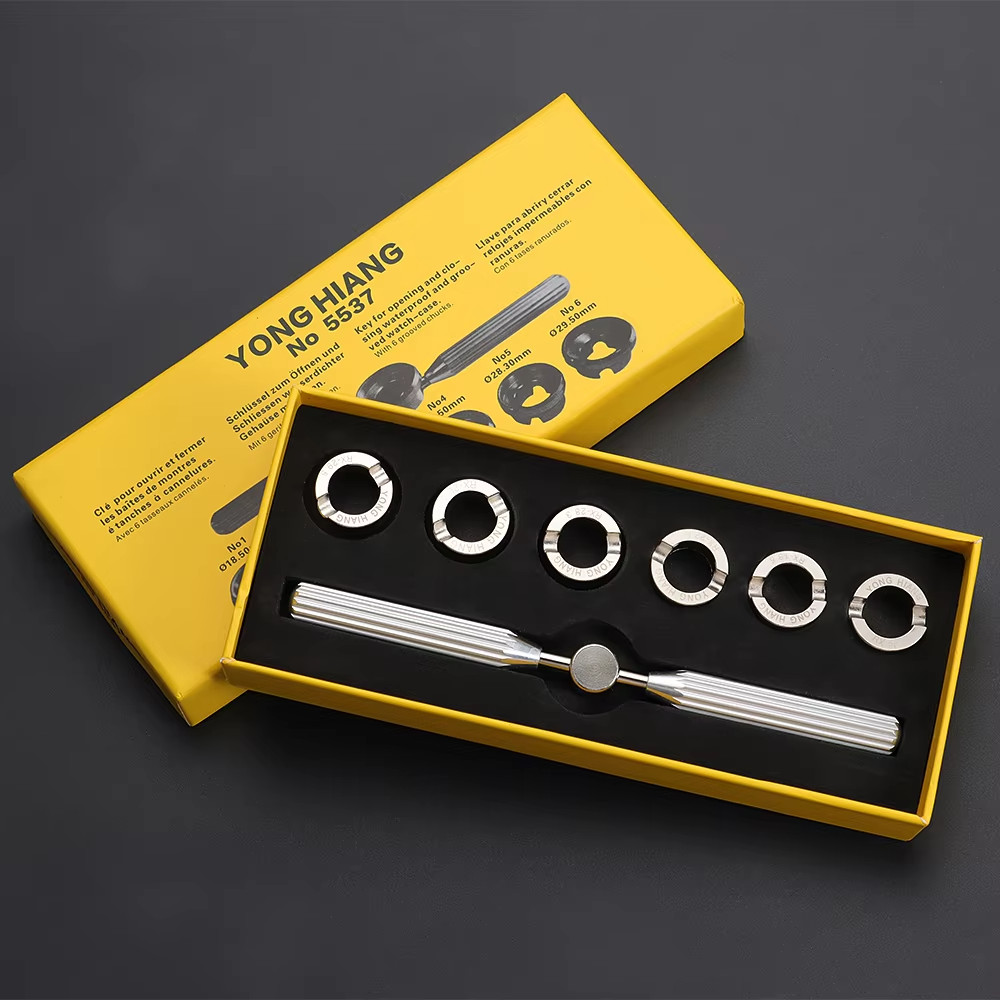 New Watch Case Opener Wrench for Rolex Tudor Screw Back Repair Kit FREE EXPRESS