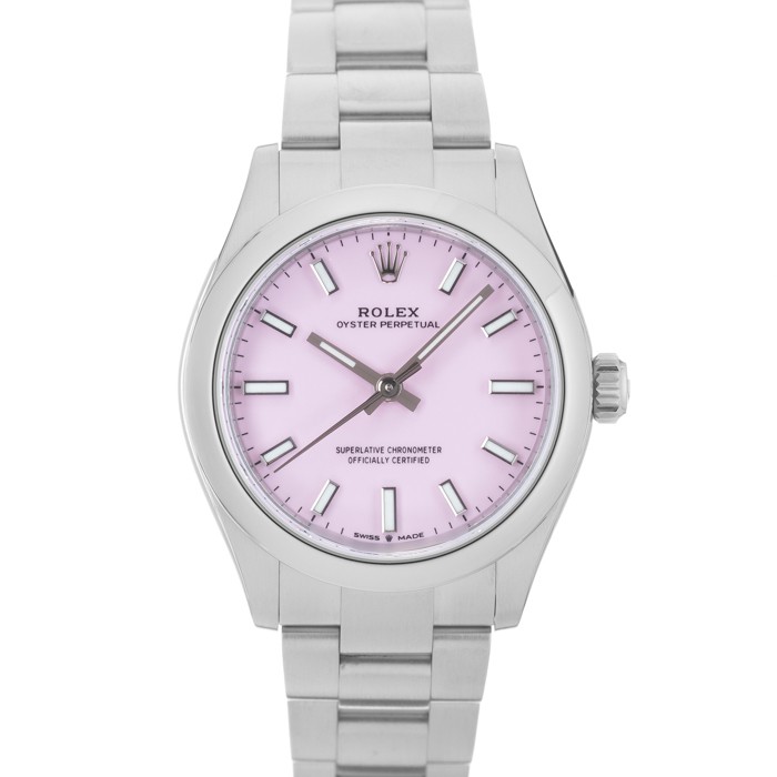 ROLEX Oyster Perpetual 31 277200 Candy Pink Warranty 2021 Box/Paper