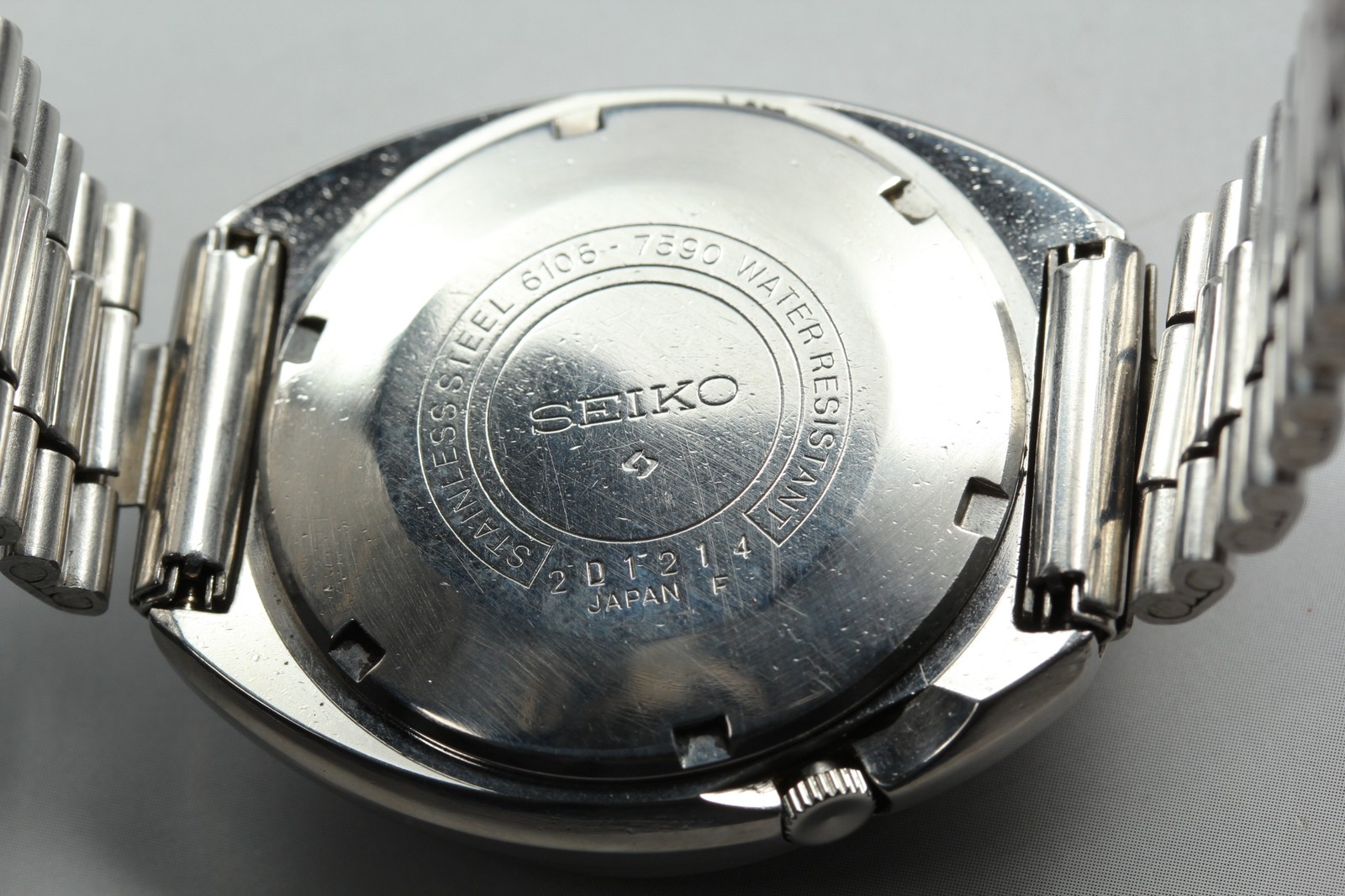 [Near MINT] SEIKO 5 ACTUS 6106-7590 Automatic Day-Date Men’s Watch from japan
