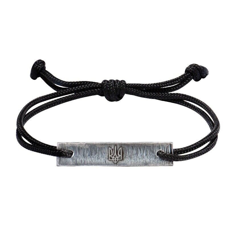 BRACELET “AZOVSTAL” Real Steel – United24 – MILITARY BRACELET – AZOV – UKRAINE