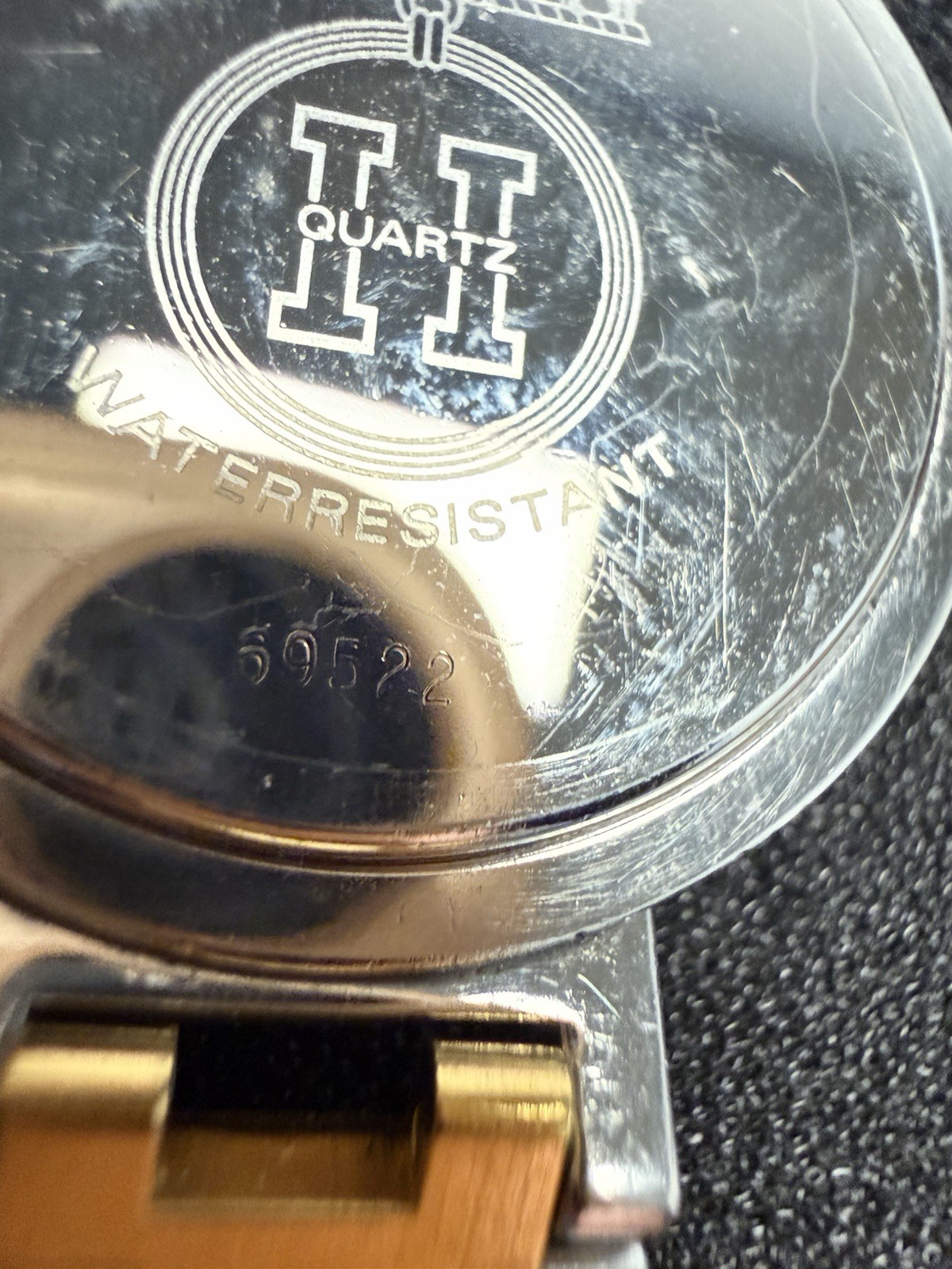 Hermes Clipper Watch Two Tone 30mm With Box Stainless Steel Ladies Authentic