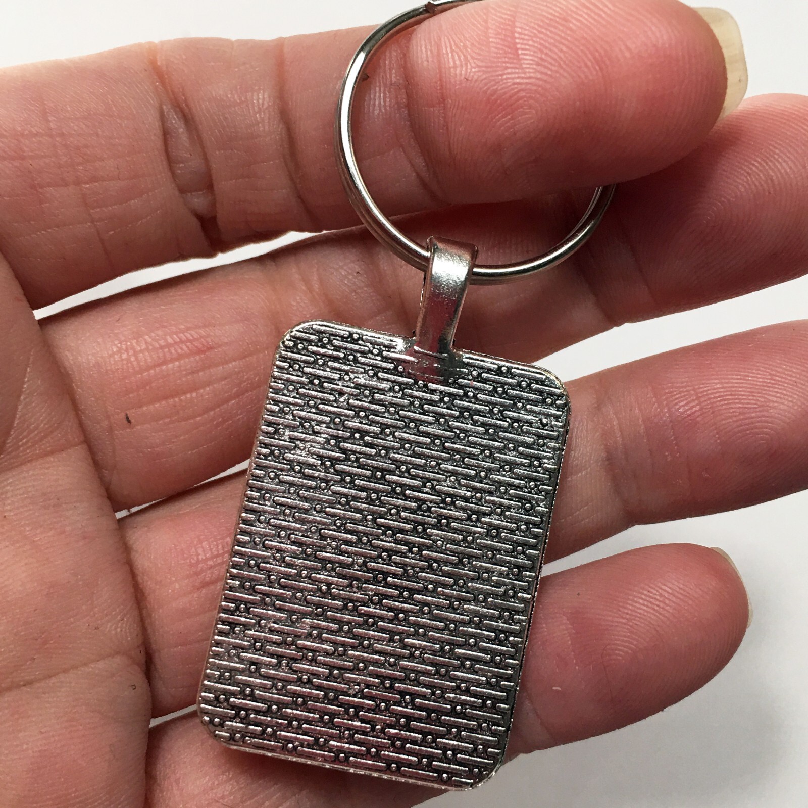 Vintage Chevrolet Chevelle SS Chrome Badge Emblem Logo Keychain