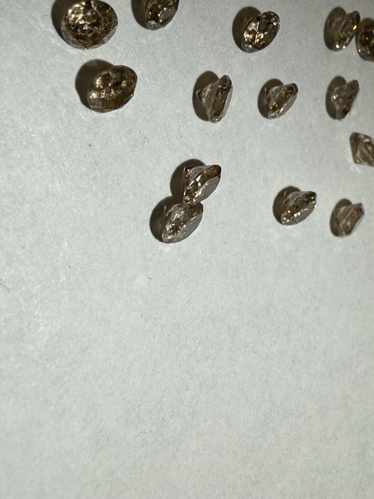 7.83 Carat Natural Brown Diamond LOOSE MELEE LOT #50123