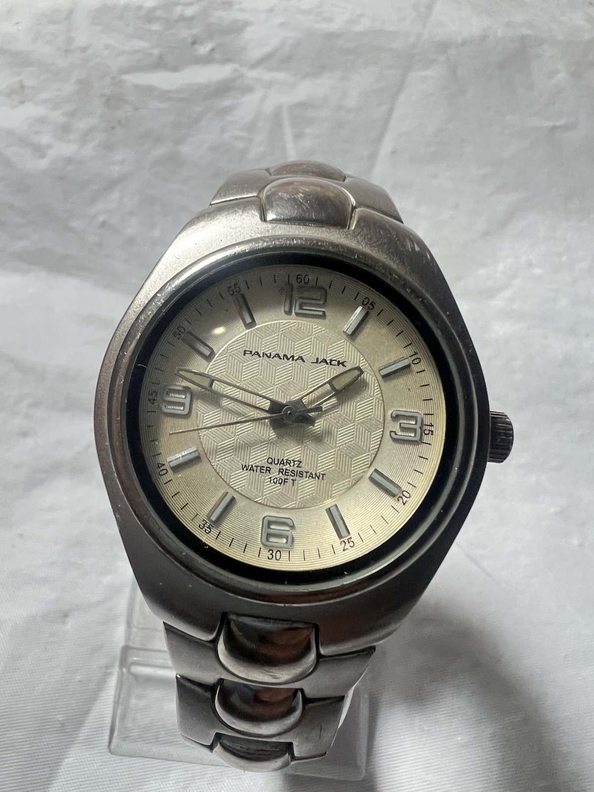 Panama Jack Men’s Watch,39mm Case,WR30M,st/steel,since 1974,V377,new Battery.
