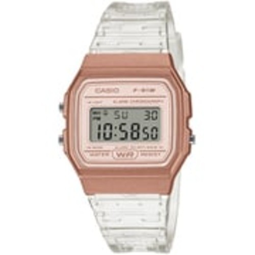 Casio F-91WS-7A3JF Retro Digital Watch Transparent Band JDM NEW JAPAN