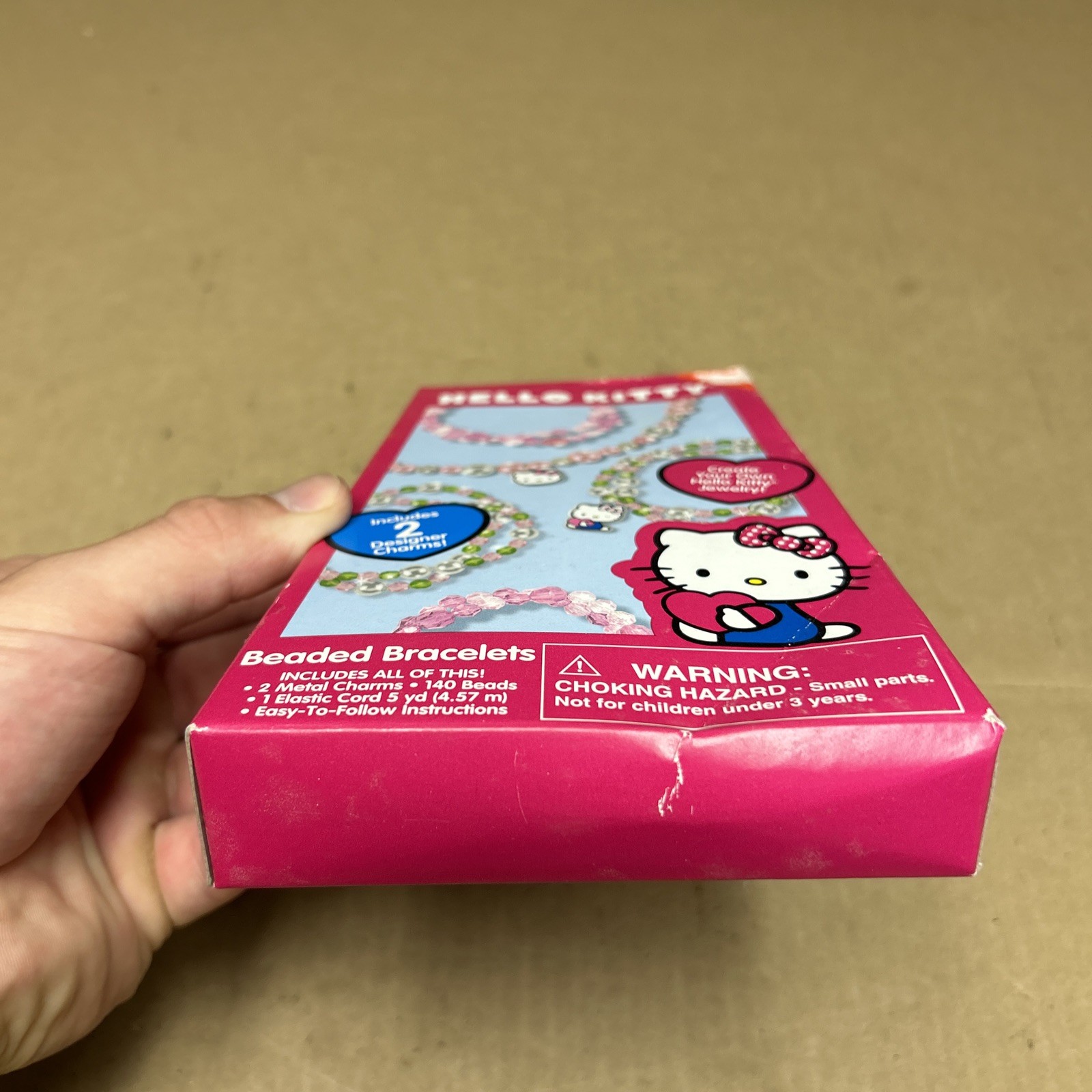 HELLO KITTY Designer Shoelace Bracelets Beads Create Your Own Sanrio 2014 NEW 