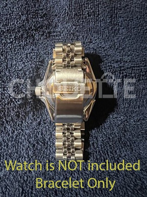 Seiko 44G1JZ 22mm Jubilee Stainless Steel Bracelet for SKX007, SKX009 / NO PINS