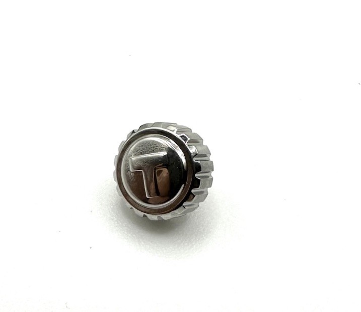 New Genuine Tissot Seastar 2000 Stainless Steel 8.5mm Screwdown Crown Part