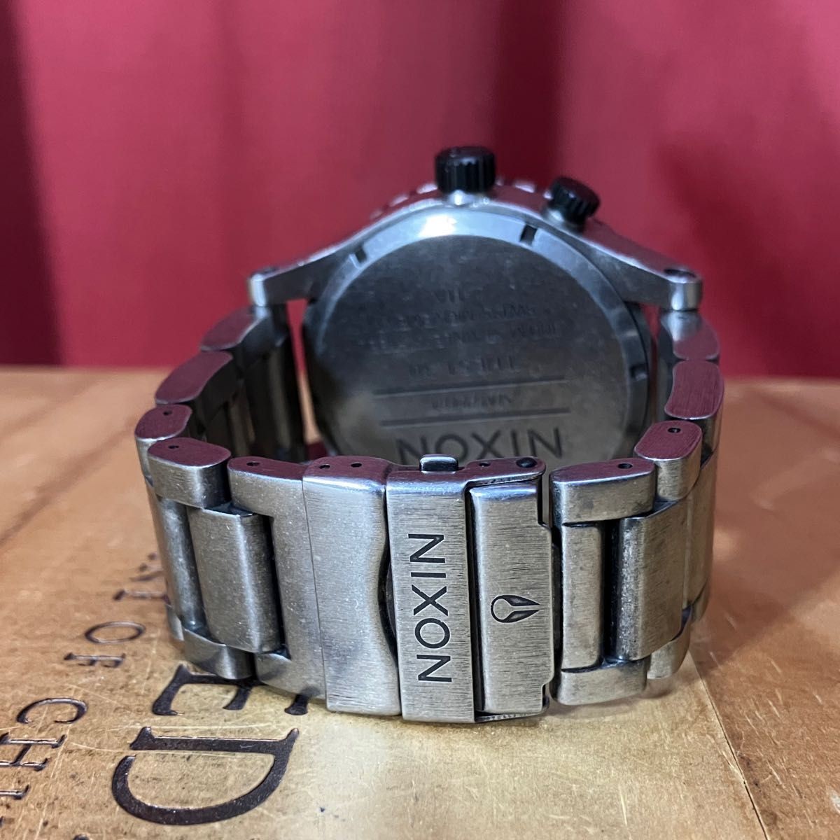 Star Wars x Nixon 51-30 TIDE GRAF Watch Men’s Black STEEL 300m/30 atm Rare color