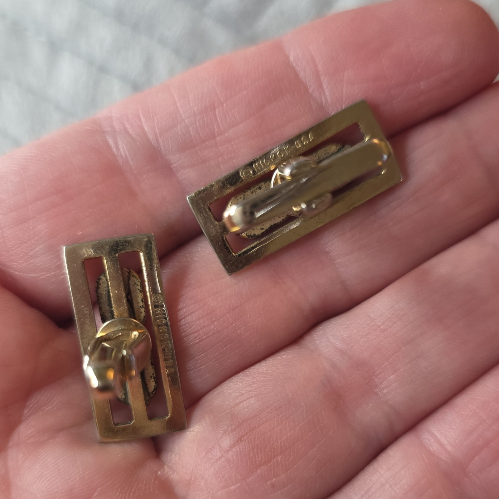Chain Link HICKOK SINGLE Vintage Cuff Link replacement lost/broken zp43