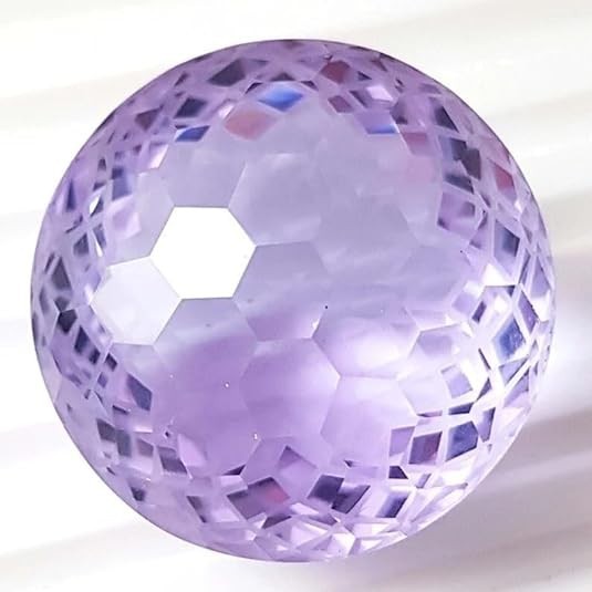 95.55 CT Purple-Pink Color Kunzite Round Cut Loose Gemstone Faceted