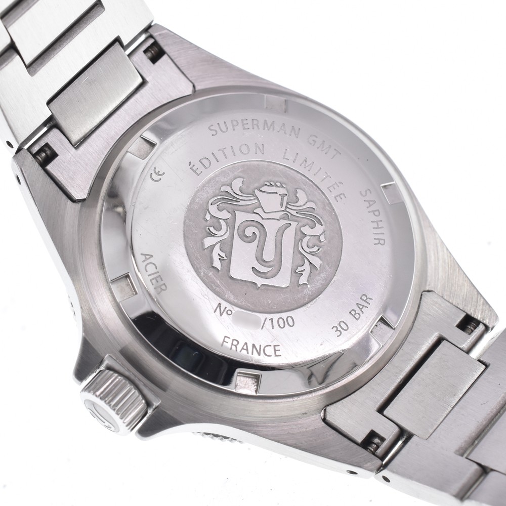 YEMA Superman Heritage YSUPGMT2019C-AMS GMT black Dial Automatic Men’s N#148582
