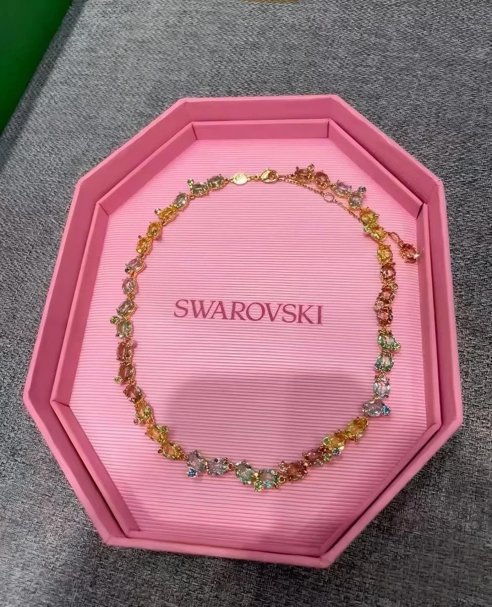 Swarovski GEMA small gem crystal necklace NEW!