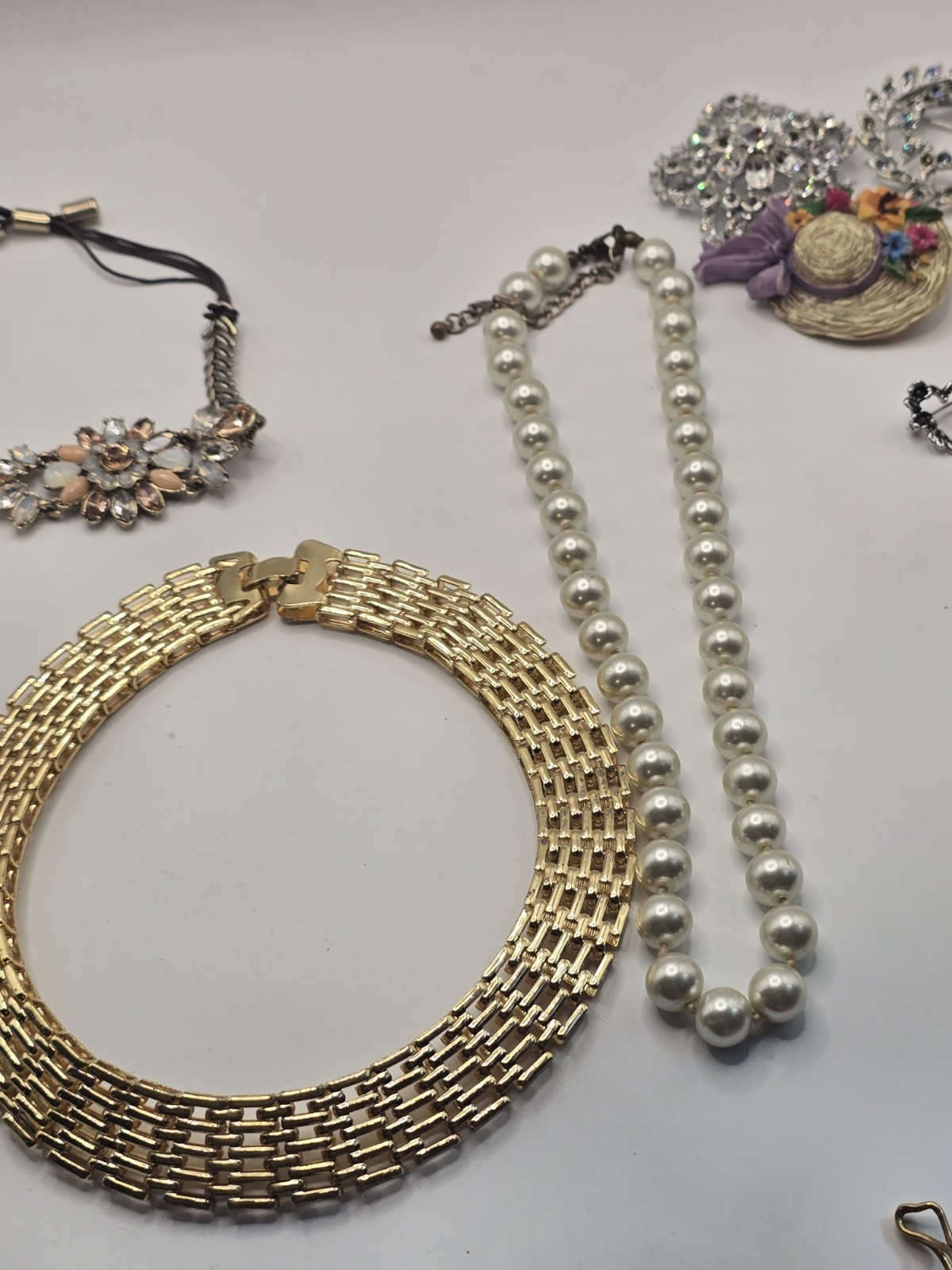 “Attic-Find Sparkle Stash — Vintage Florals, Pearls & Dainty Delights”