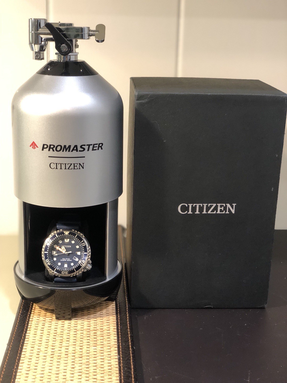 Citizen Eco-Drive Promaster BN0151-09L Blue Divers Watch **Excellent Condition**