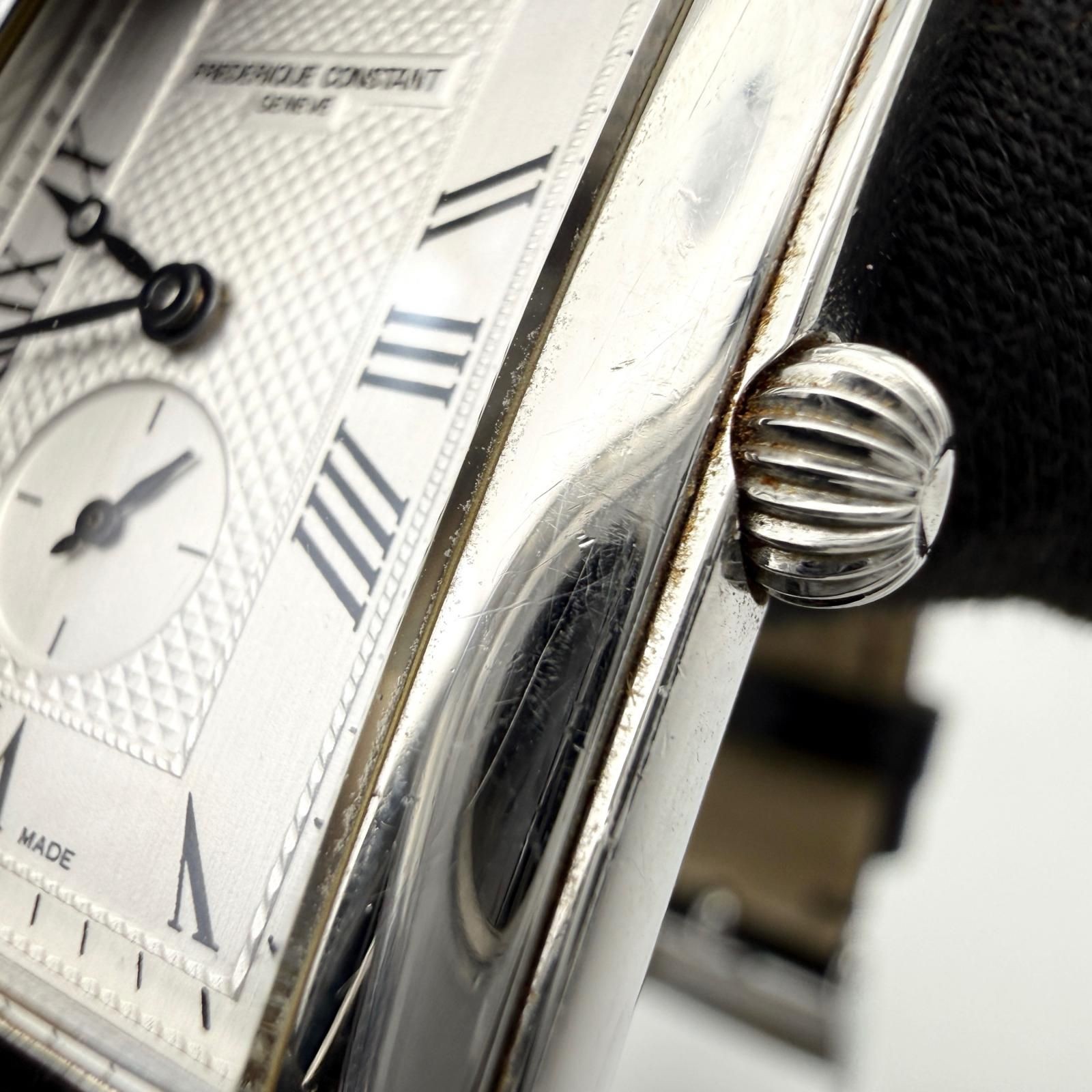 FREDERIQUE CONSTANT Geneve FC 200 235XC25 Silver QZ Women’s Watch Working