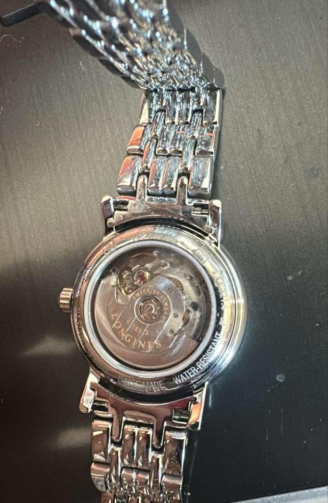 Longines Presence automatic 25.5mm Stainless Steel Ladies Watch with a Silver