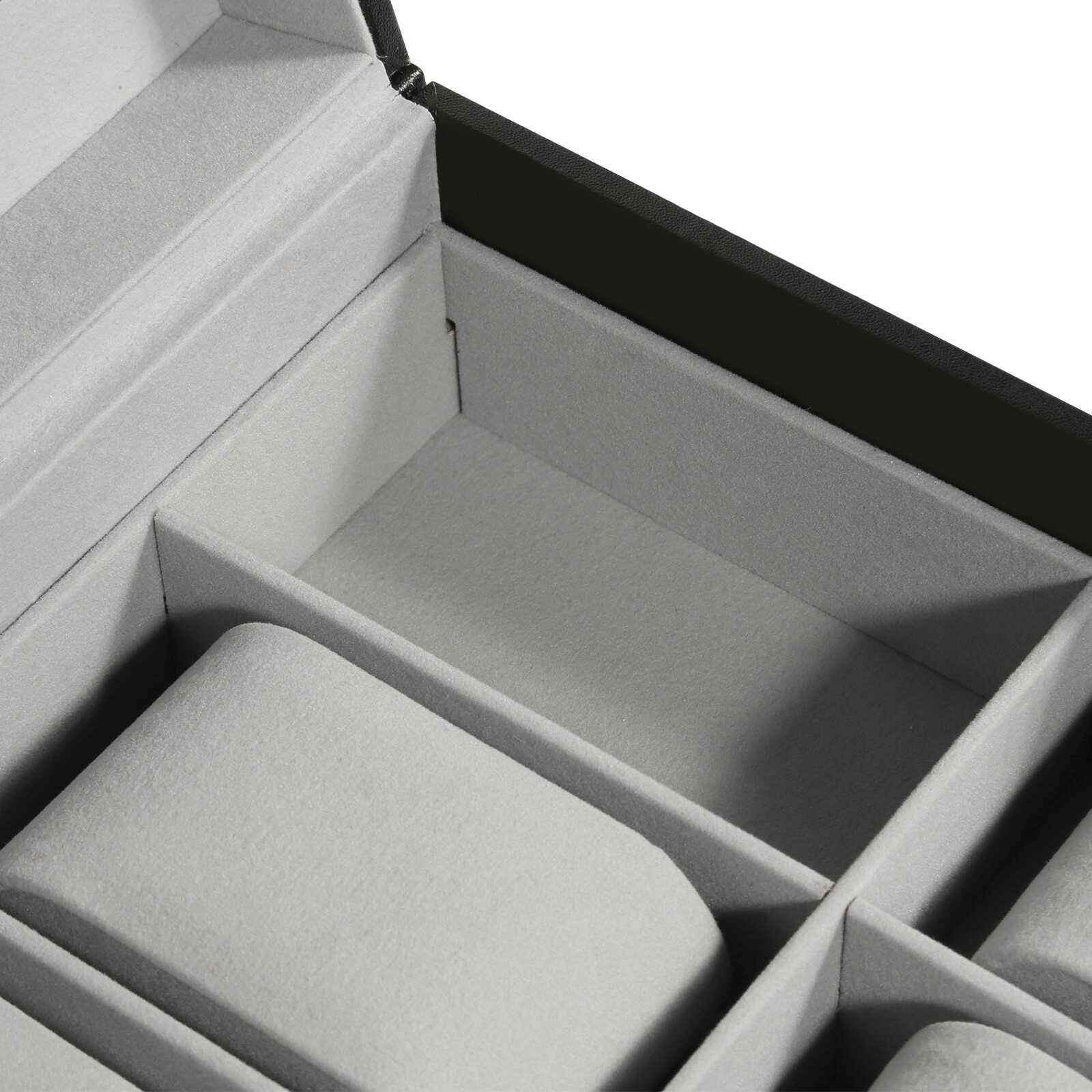 20-Slots Watch Box Case 2 Layers Watch Jewelry Holder Organizer Storage Display