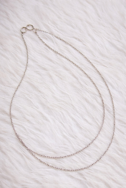 2 gram Gram Necklace Thin Delicate Cable Link 925 Silver 2mm and 9’Inches