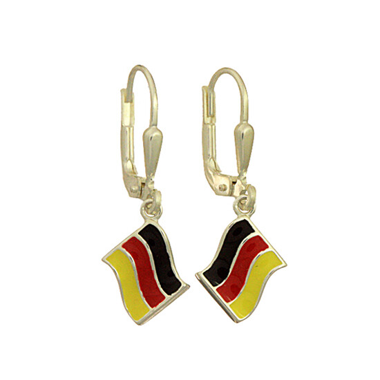 Merchandise Pendants and Earrings Various Models Germany National Colors