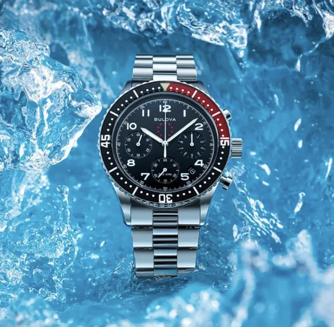 Bulova 98B451 Mens Watch Marine Star Chronograph 42.85mm 3ATM