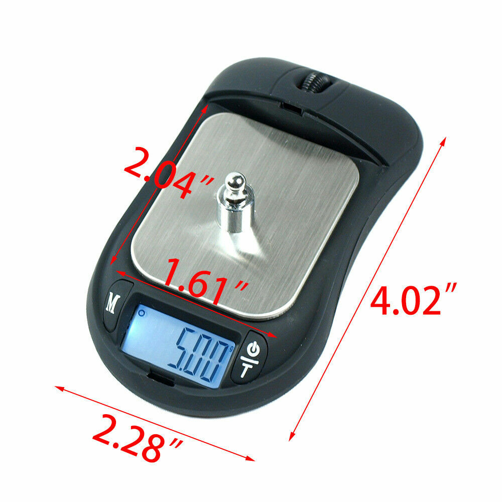 100g x 0.01g High Precision Digital Pocket Scale – “Mouse” Discrete Pocket Scale