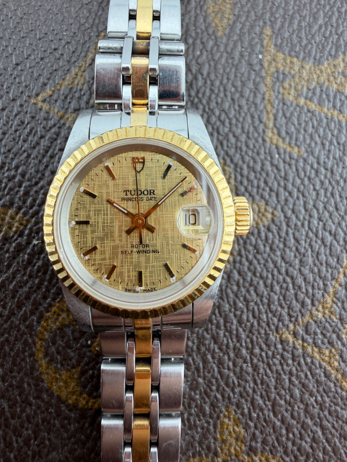 Tudor Princess Lady Steel-Gold Warranty Original Top Condition Swiss