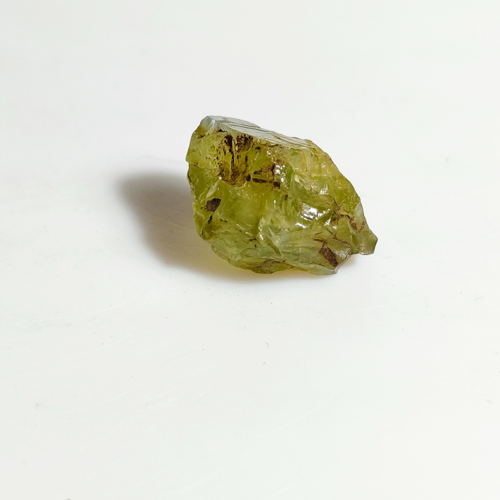 10.60 Ct Natural Alexandrite Loose Stone Uncut Raw Chrysoberyl Green Rough A-655