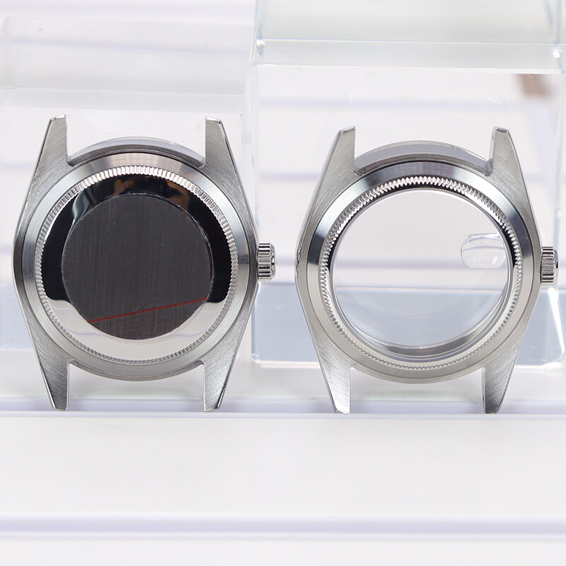 stainless steel Explorer Watch Case nh35 Sapphire Glass For Seiko NH35 nh36 8215