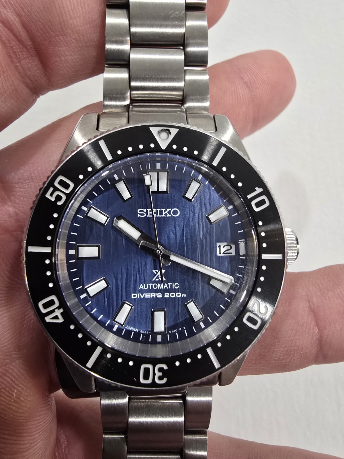 GREAT BNIB SEIKO PROSPEX SAVE THE OCEAN SBDC165 GLACIER AUTOMATIC MADE IN JAPAN