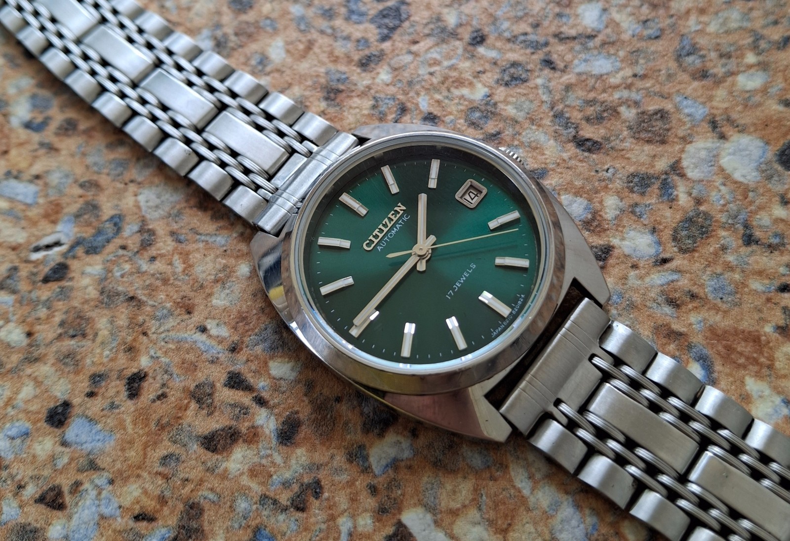 Vintage Citizen 21 Jewels Automatic 8215 August 1976