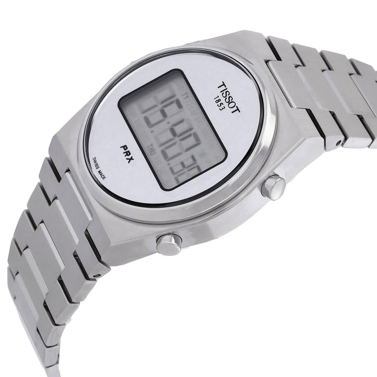 Tissot PRX Digital Quartz Silver Dial Watch T1372631103000