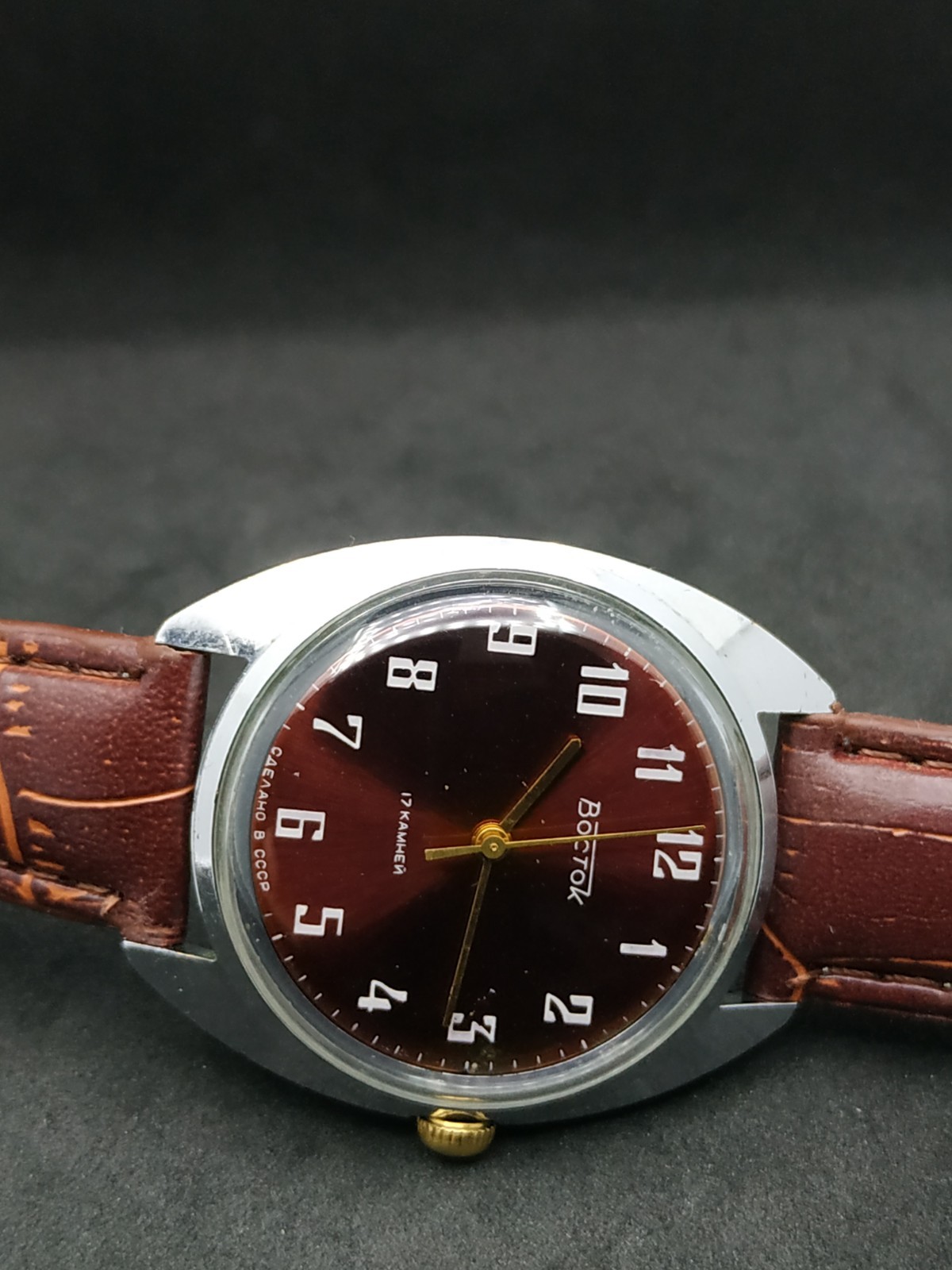 Men’s Dress Watch Wostok Vintage USSR Mechanical 2409A Retro Vostok Soviet ⭐