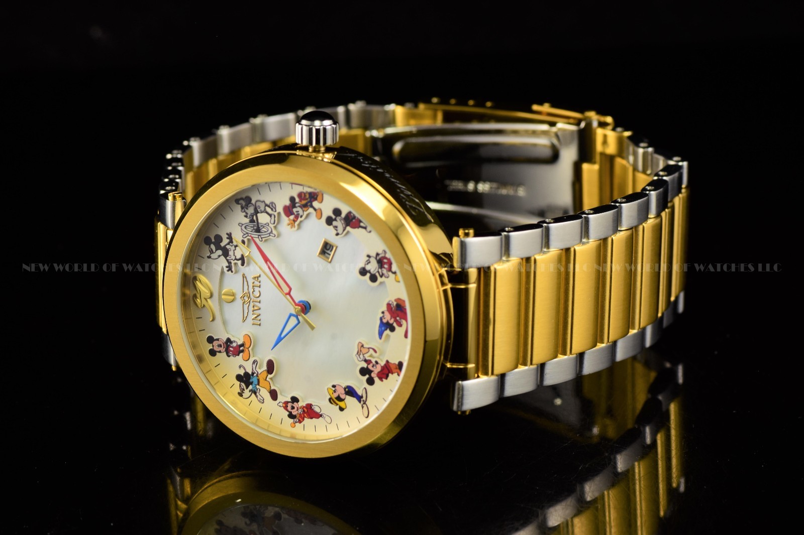 Bulova Women’s Quartz 2 Tone Mother Of Pearl MOP Crystal 28MM Steel Watch 98P212