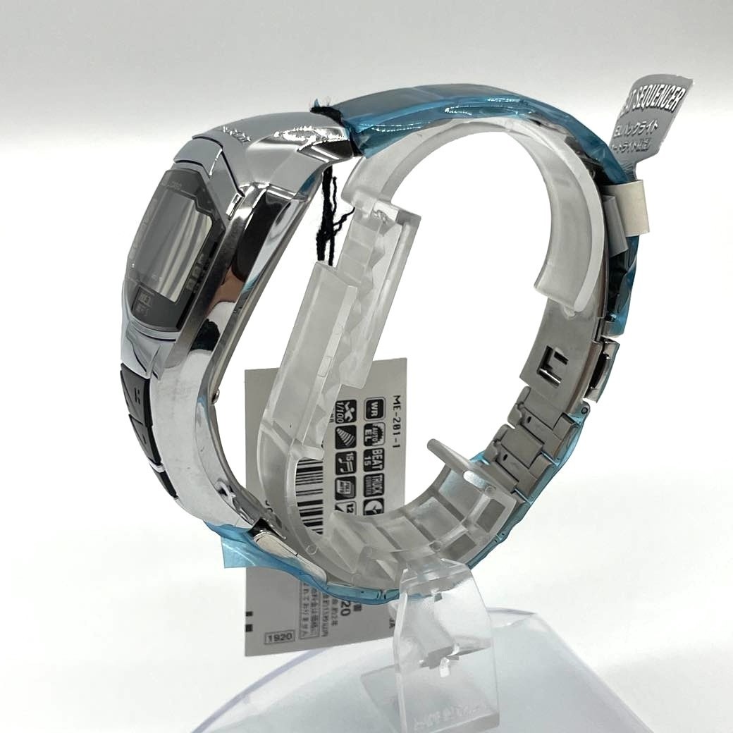 Casio ME7A ME-201-1 Vintage Quartz Digital Beat Sequencer Watch Rare In Hand