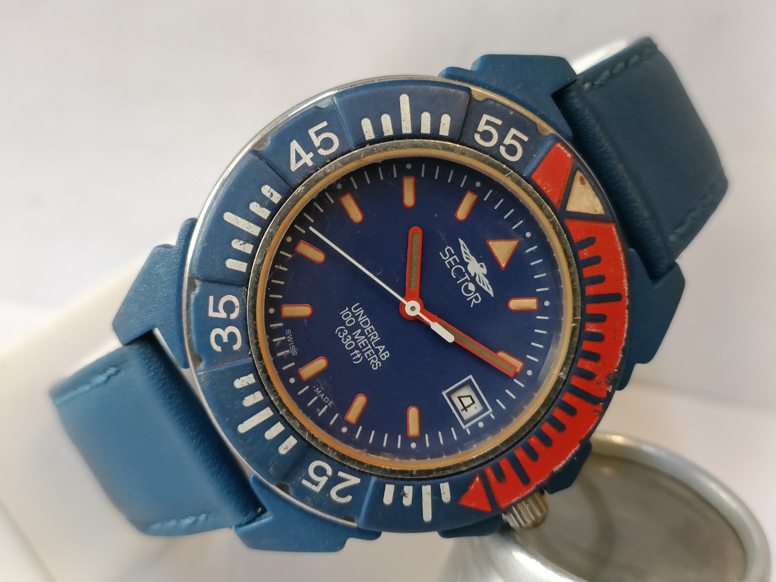 SECTOR NO LIMITS QUARTZ BLUE DIAL SWISS MEN’S WORKING CONDITION
