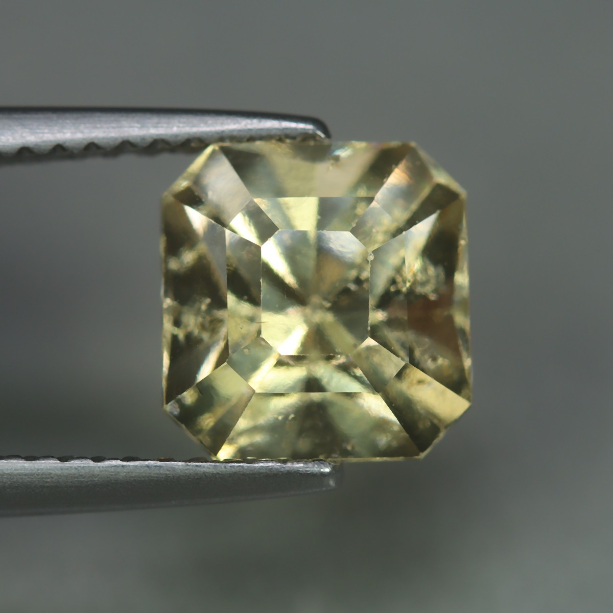 3.38 Cts_Unique Rare Gemstone_100 % Natural Unheated Yellow Grossular Garnet