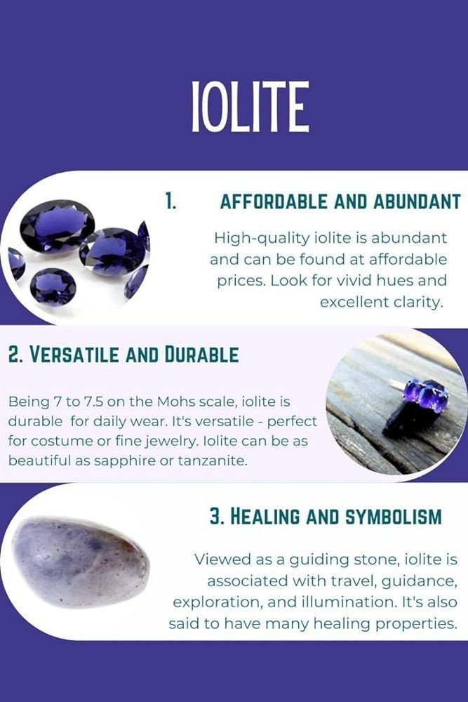 Faceted Iolite Oval Shape Gemstone Handmade Engagement Gift Jewelry Necklace 18″