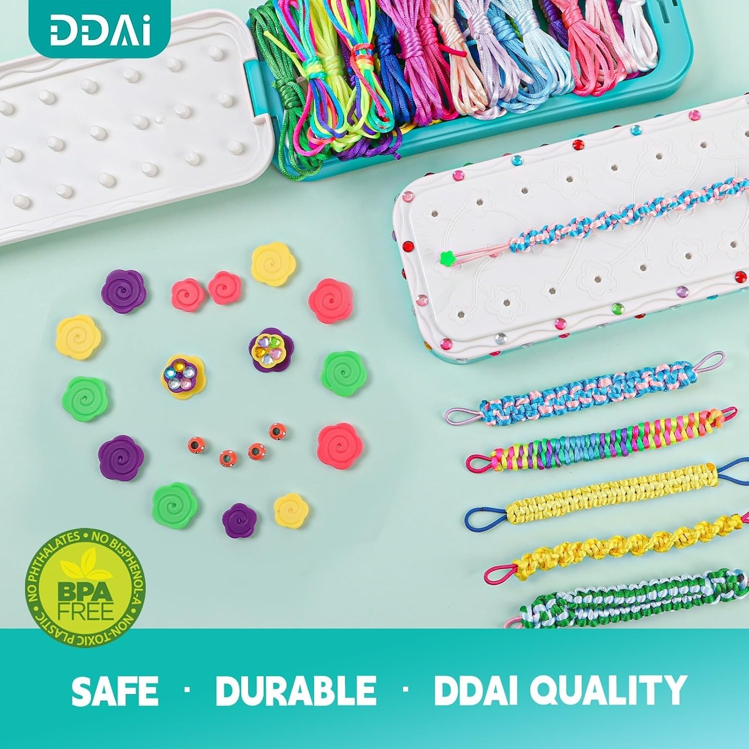 Sparkly Bracelet Kit for Kids – Build Creativity with Safe, Non-Toxic Components