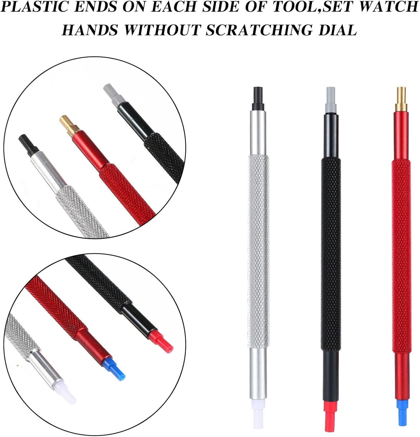 Ergonomic 5-Piece Watch Hand Tool Kit – Safe & Easy Removal and Installation