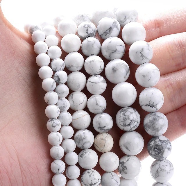 Natural Gemstone Round Spacer Loose Beads Jewelry Making 4mm 6mm 8mm 10mm 12mm