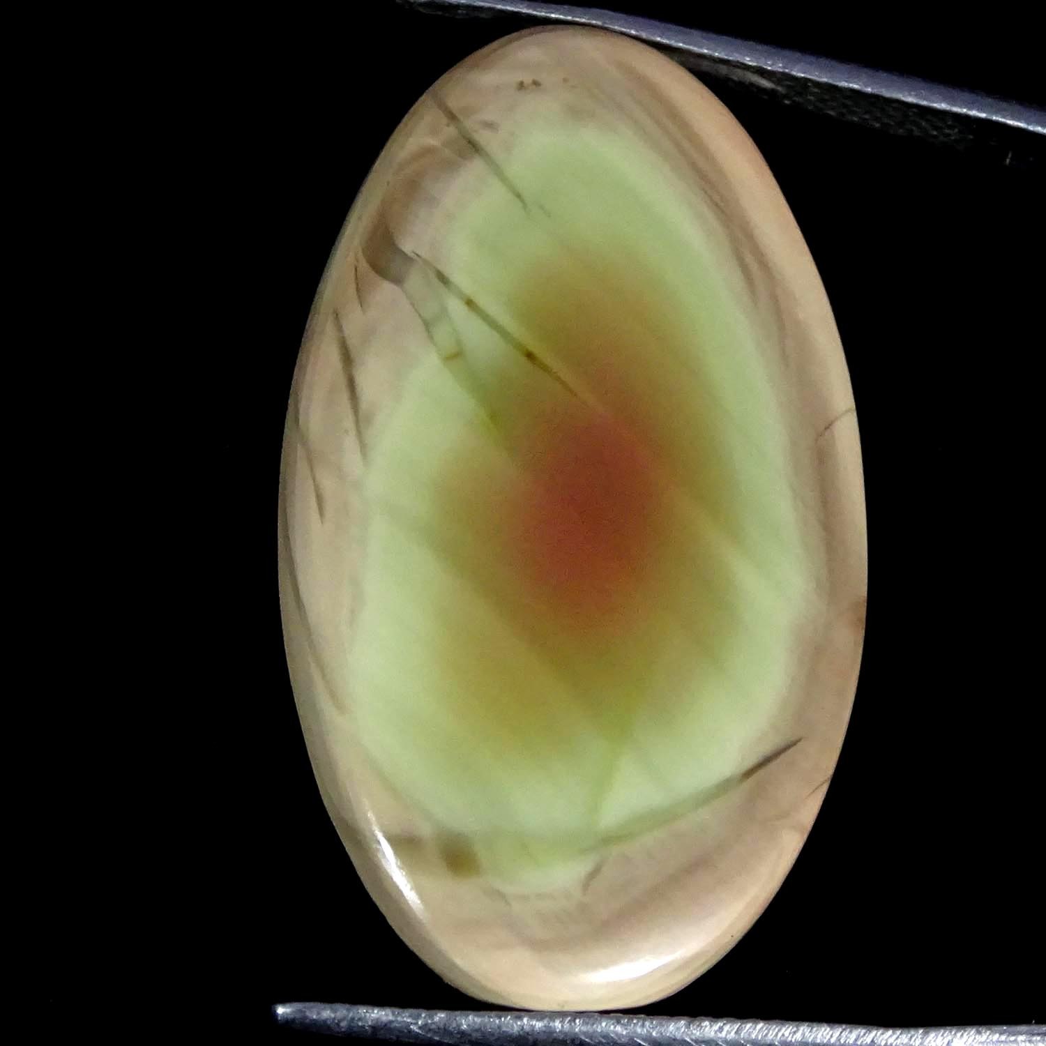 23.10Cts Natural Jewelry Making Imperial Jasper Oval Cabochon 19X34X4MM