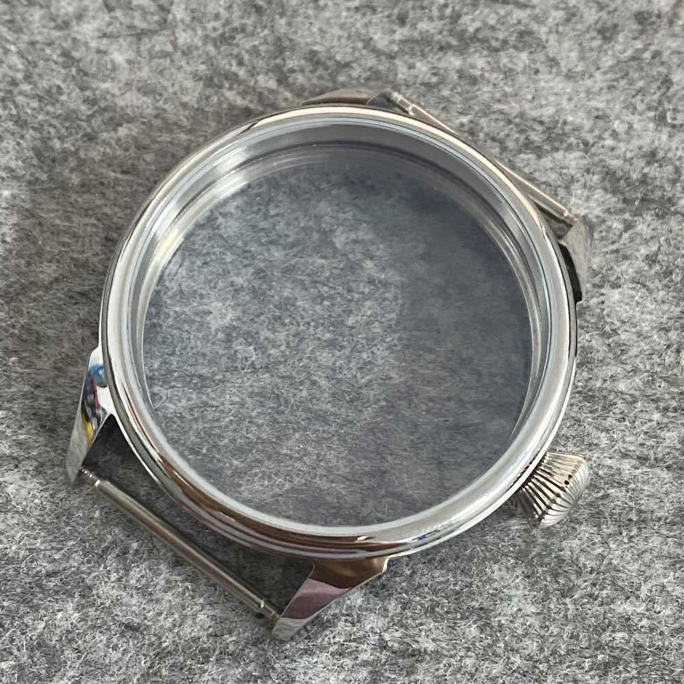 42mm Stainless Steel Watch Case For ETA6497 6498 ST3600 Watch Movement