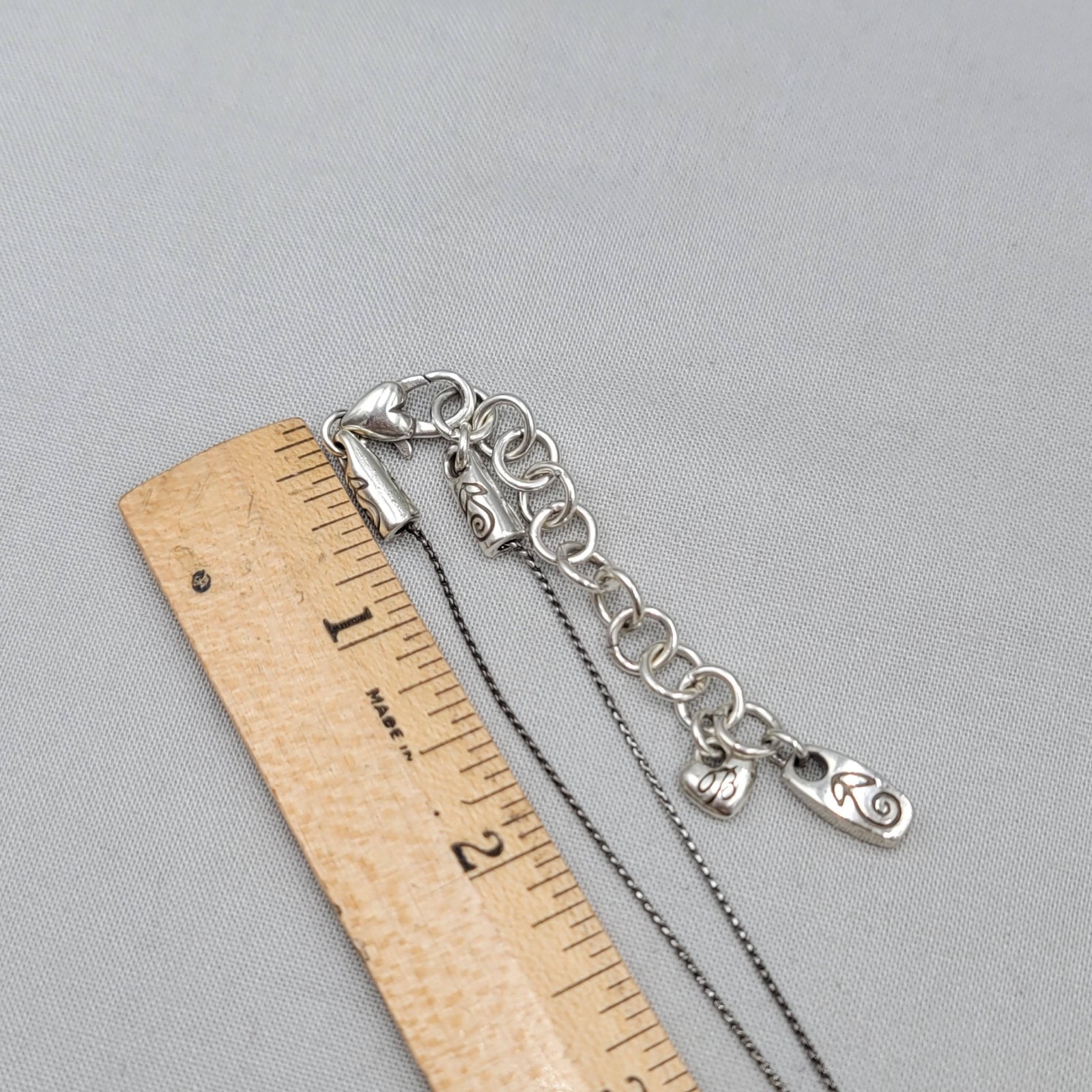 Vintage Brighton Aries Pendant Necklace Silver Plated 16″ – 18″