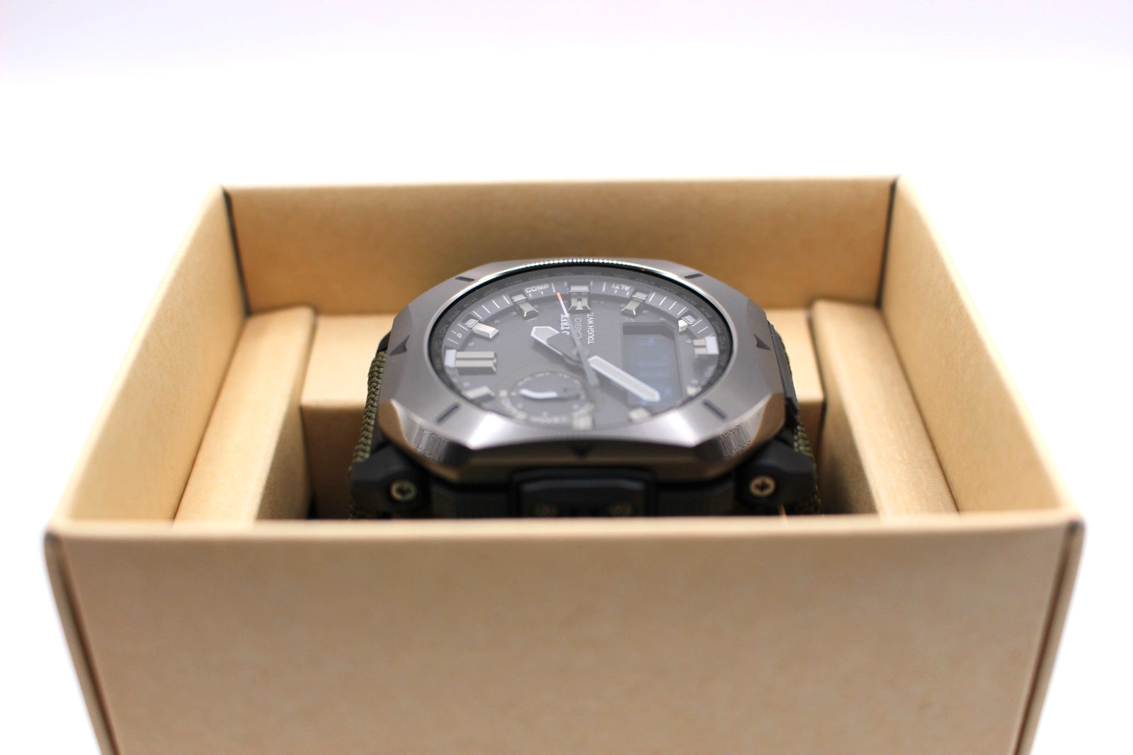CASIO PRO TREK PRW-6900YB-3JF CORDURA Band Radio Solar Digital Men Watch Gift