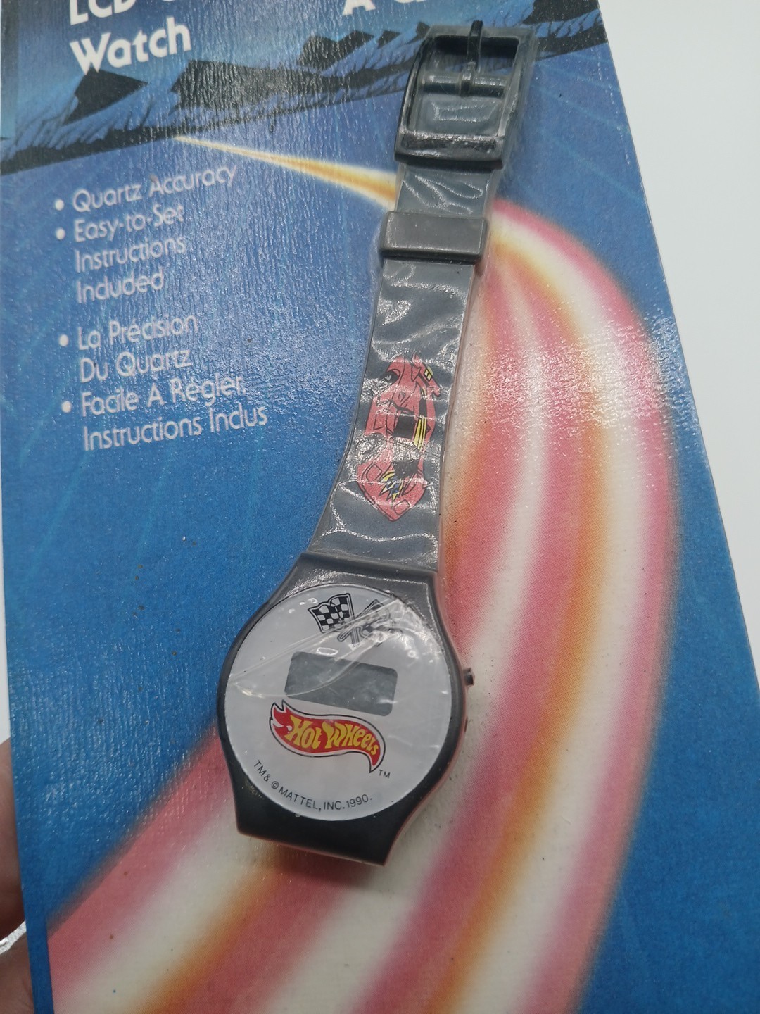 Hot Wheels 1990 children’s Watch Writswatch