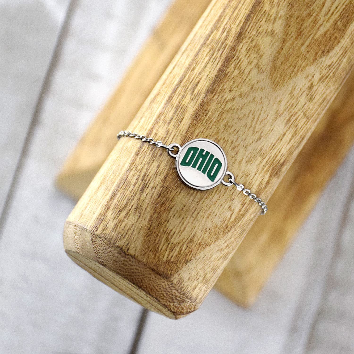 Fan Frenzy Gifts Charm Bracelet Officially Licensed NCAA College Bracelets | …