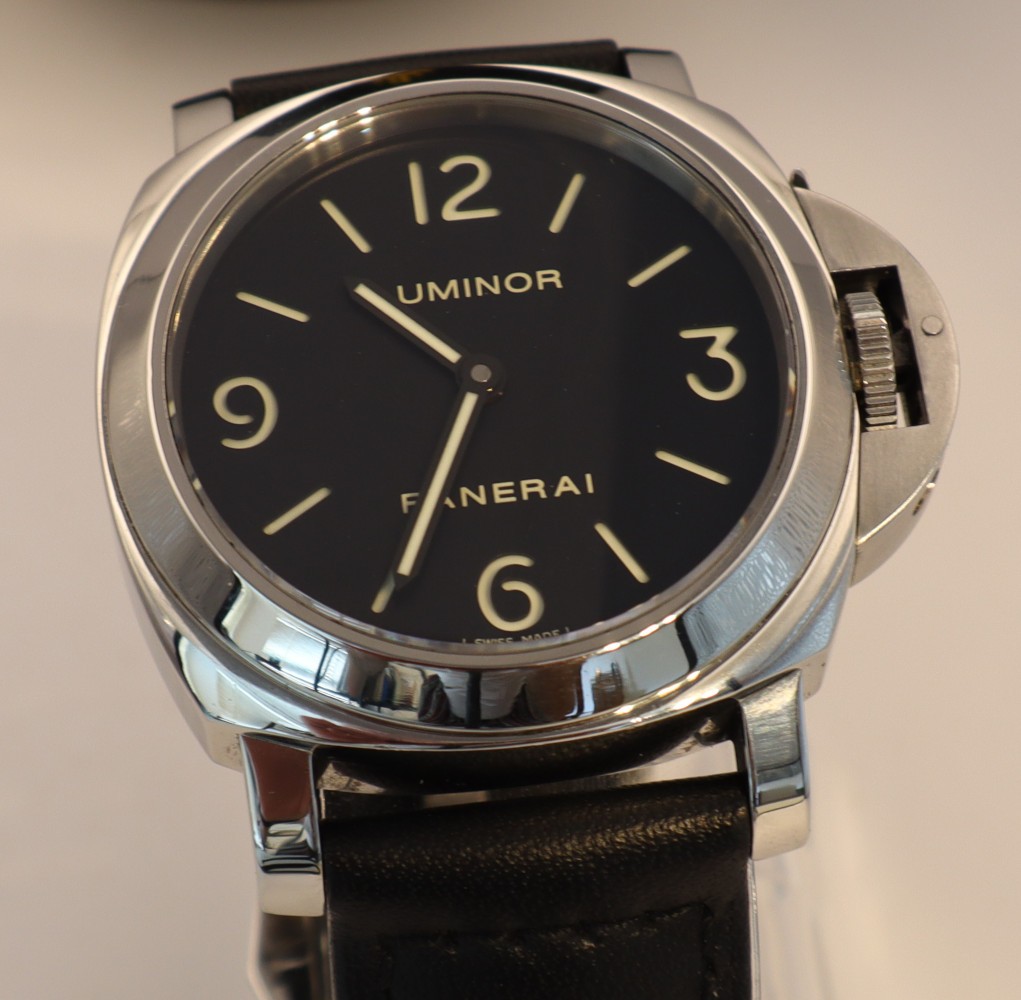 Panerai Luminor Base PAM00112 44mm – Fresh Service, New Crystal, Watch Only