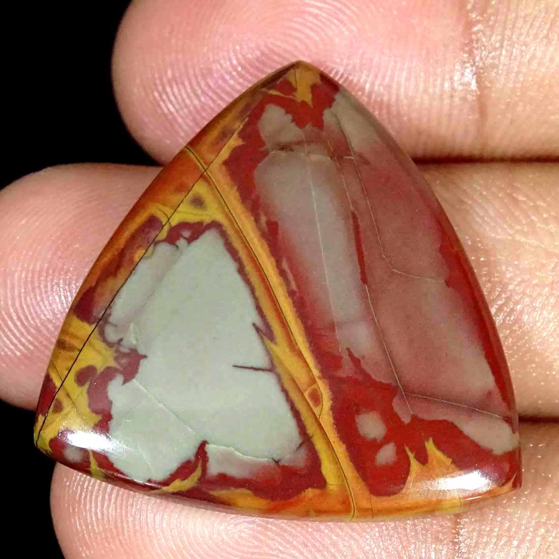 32.70Cts Natural Noreena Jasper Pear Loose Gemstone 32x30x5mm