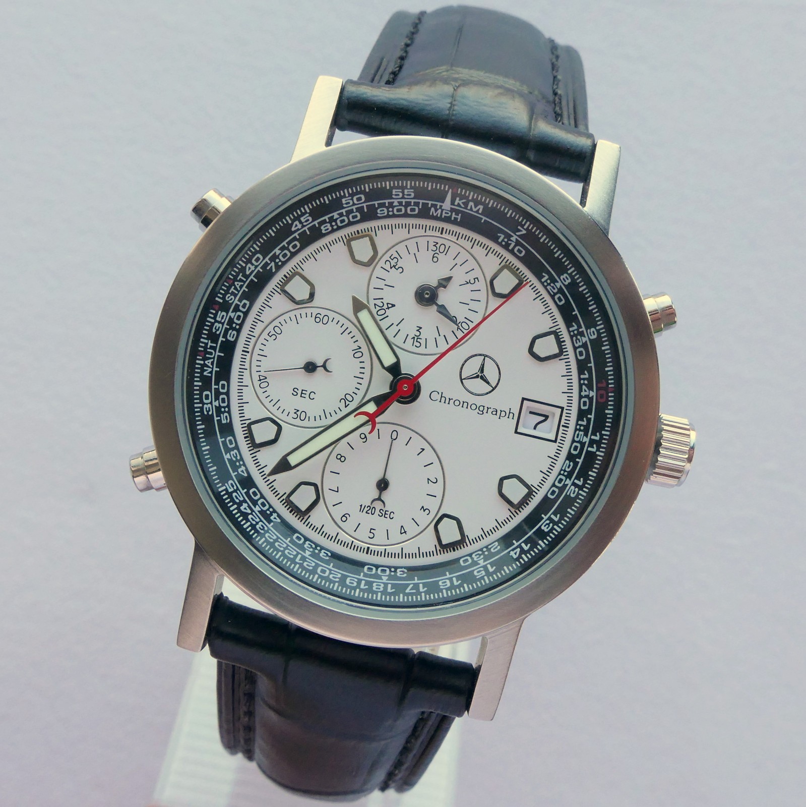 Mercedes Benz Classic Car Accessory Driver Made in Germany Watch Chronograph